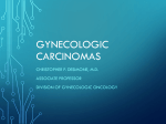 Cervical and Vulvar Carcinoma