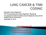 lung cancer - Kentucky Cancer Registry