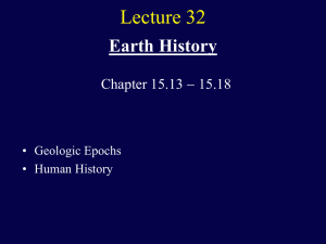 Earth History.