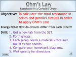 Total Resistance in a Circuit