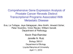 Comprehensive Gene Expression Analysis of Prostate Cancer