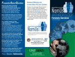 Anthropology Brochure - Forensic Services Unit