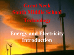 Energy and Electrical Definitions