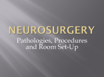 Neurosurgery Room Set-up