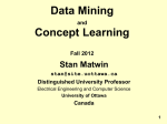 Data Mining and Machine Learning: concepts, techniques, and
