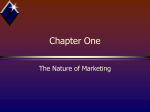 Marketing Management: The Nature of Marketing