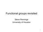 Pennings Functional groups revisited
