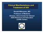 Clinical Manifestations and Treatment of HIV