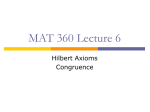 MAT 360 Lecture 6 - Stony Brook Mathematics