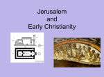 Jerusalem and Early Christianity