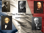 The French famous composers