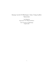 Energy Levels Of Hydrogen Atom Using Ladder Operators
