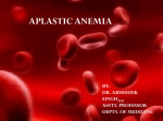 Aplastic Anemia [PPT]