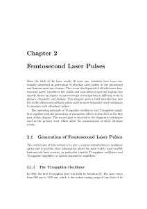 Chapter 2 Femtosecond Laser Pulses - diss.fu