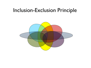 Inclusion-Exclusion Principle