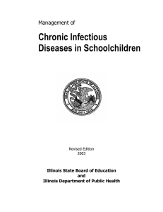 Management of Chronic Infectious Diseases in Schoolchildren