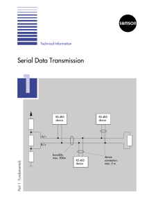 Serial Data Transmission