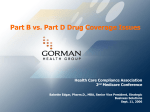 Part B vs. Part D Drug Coverage