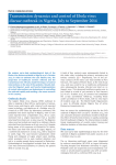 Transmission dynamics and control of Ebola virus