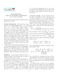 Joint distributions Math 217 Probability and Statistics