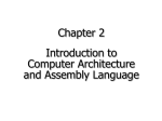 Introduction to Assembly Language and Computer Architecture