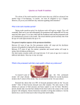 Queries on Tooth Transition ( PDF Leaflet)
