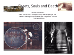 Ghosts, Souls and Death