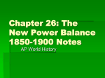 PPT 26 The New Power Balance - Gwendolyn Brooks College Prep