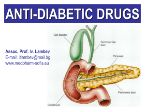 Antidiabetic drugs