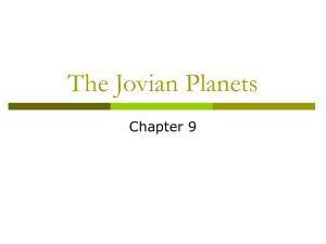 The Jovian Planets