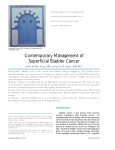 Contemporary Management of Superficial Bladder Cancer