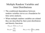 Multiple Random Variables and Joint Distributions