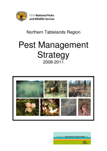 Pest Management Strategy - Office of Environment and Heritage