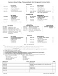 Supply Chain Management Curriculum