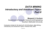 DATA MINING Part II