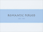 Romantic Period - Bauerstune.net