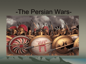 The Persian Wars