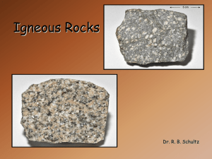 Igneous Rocks - Mr. Meyer`s Science Page