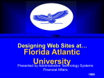 Animated - Florida Atlantic University