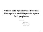 Nucleic acid aptamers as potential therapeutic and diagnostic