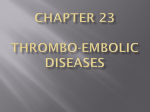 Ch. 23-Drugs Used to Treat Thrombo