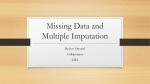 Missing Data and Multiple Imputation