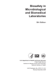 Biosafety in Microbiological and Biomedical Laboratories, 5th for
