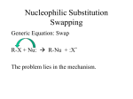 Nucleophilic Substitution Swapping