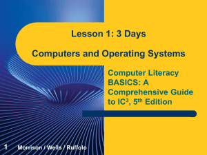 Computers and Operating Systems - Ms. Wade`s Page