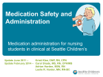 Medication Safety and Administration