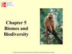 Chapter 5 Biomes and Biodiversity