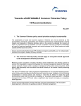 Towards a Sustainable CFP - 10 Recommendations