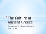 The Culture of Ancient Greece - Hewlett