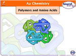 Polymers and Amino Acids